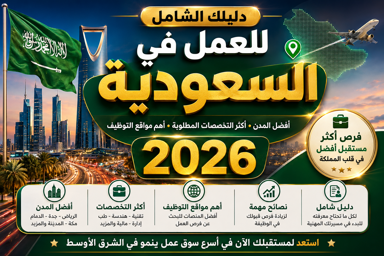 لِلْعَمَلِ فِي السُّعُودِيَّةِ
