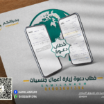 خطاب دعوة زيارة أعمال جنسيات