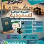تأشيرة سياحية ٩٠ يوم مفردة للسعودية