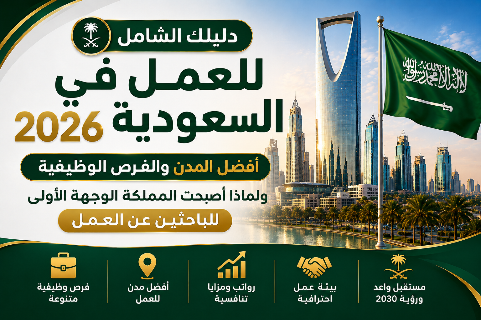دليلك الشامل للعمل في السعودية