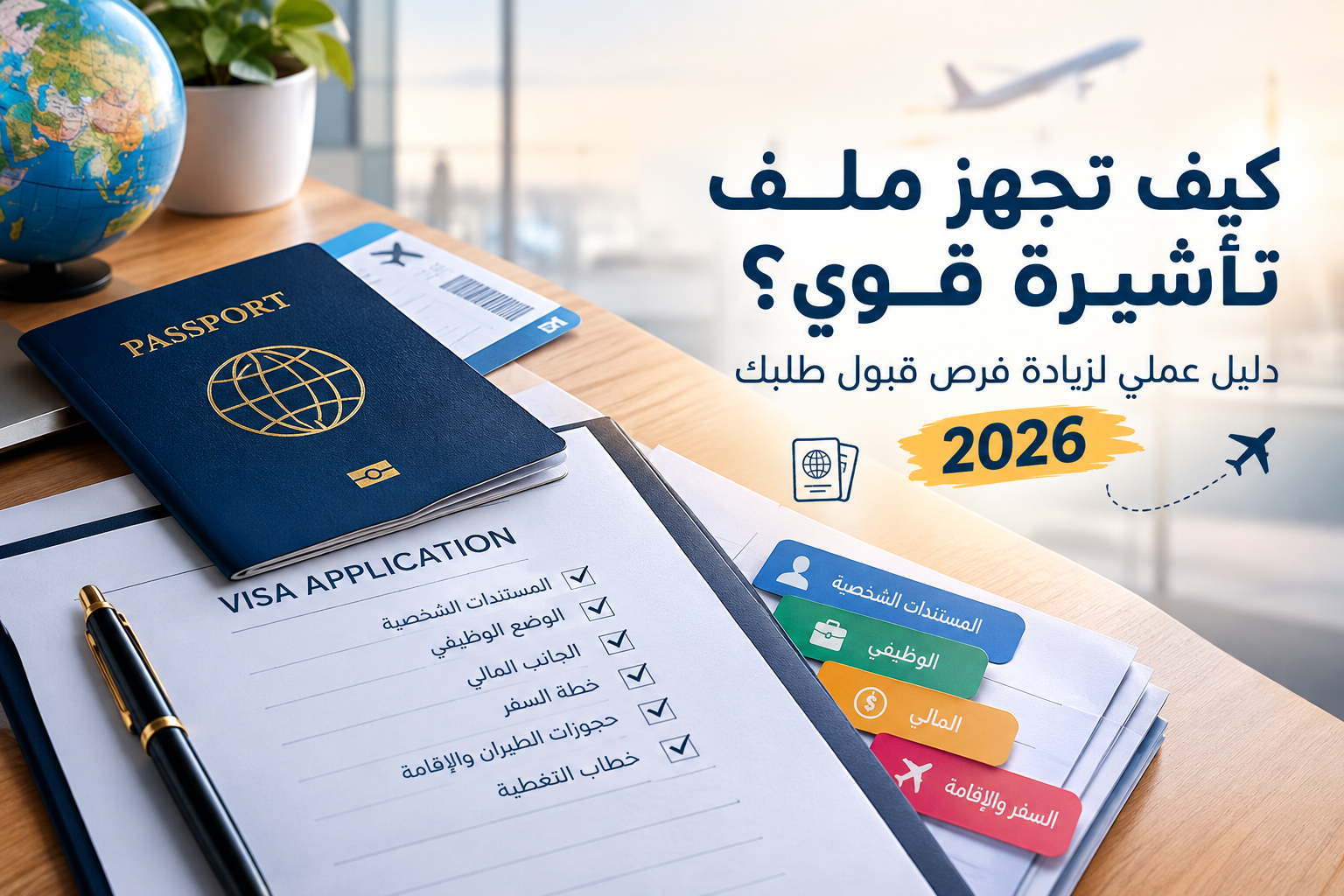 ملف تأشيرة قوي